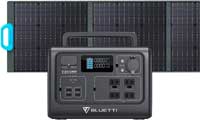 Bluetti Solar Generator Starter Package with Portable Power Station and Foldable Solar Panel