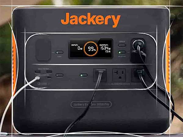 Jackery Solar Generators Have Mutiple Power Outlets (USB, AC, 12V) for Versatility