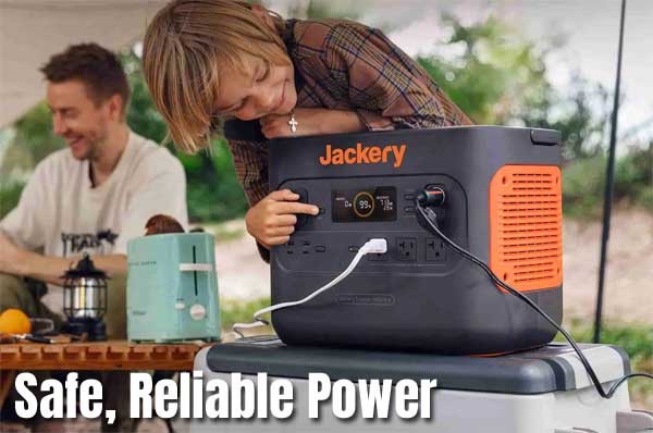 Safe and Reliable Portable Power Generator - Jackery Explorer 2000